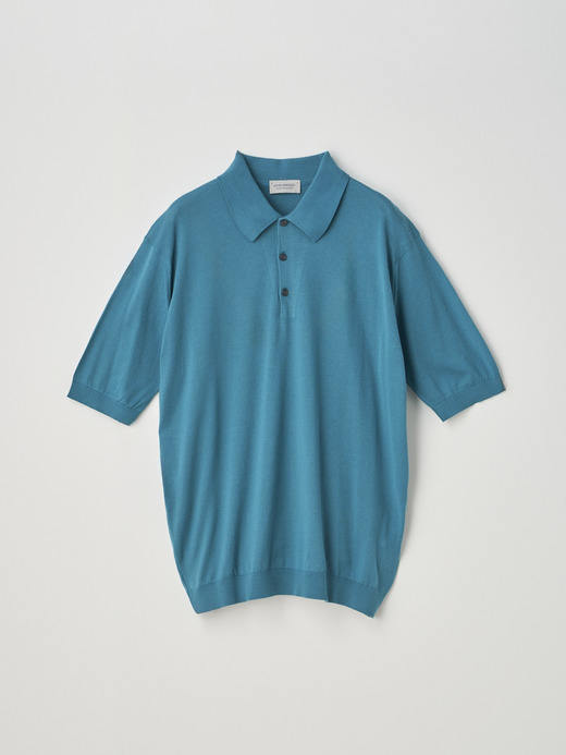 Polo Shirt | ISIS | 30G EASY FIT 詳細画像 ATOLL TEAL 1