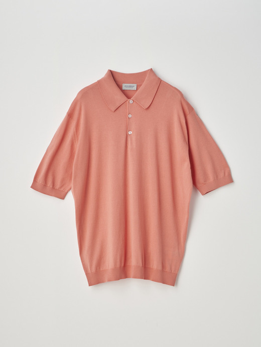 Polo Shirt | ISIS | 30G EASY FIT 詳細画像 CORAL 2