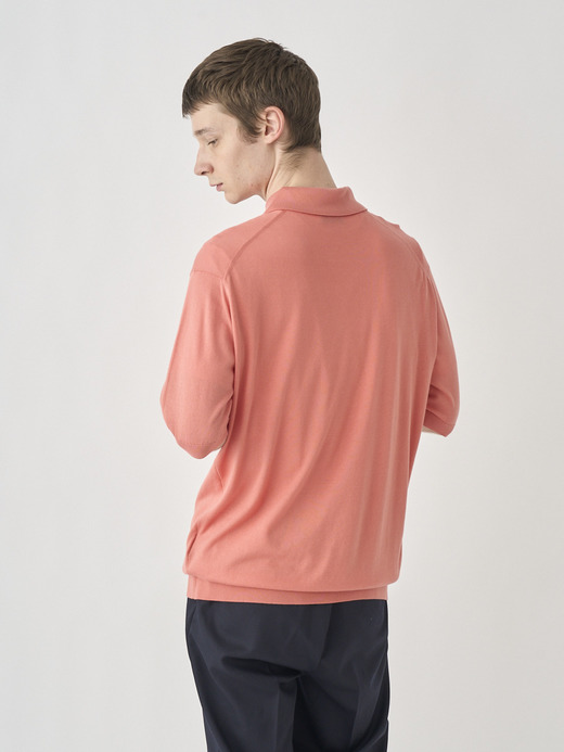 Polo Shirt | ISIS | 30G EASY FIT 詳細画像 CORAL 3