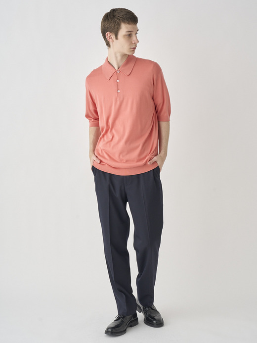 Polo Shirt | ISIS | 30G EASY FIT 詳細画像 CORAL 4