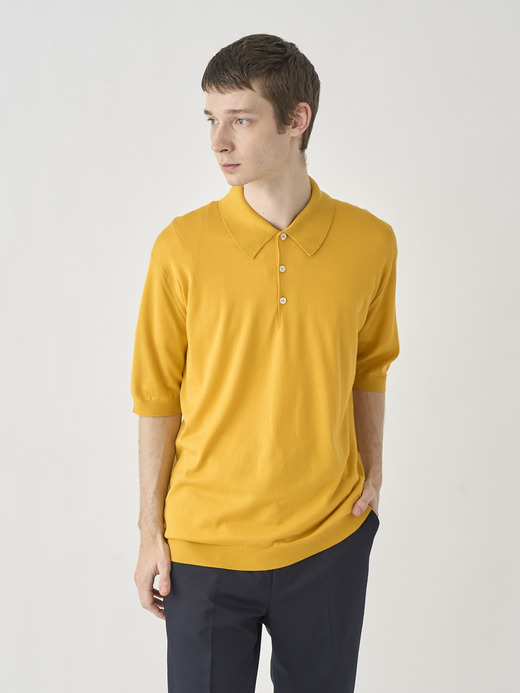 Polo Shirt | ISIS | 30G EASY FIT 詳細画像 LEMON ZEST 1