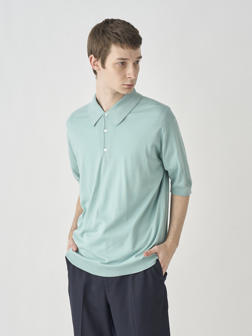 Polo Shirt | ISIS | 30G EASY FIT 詳細画像 MINT 1