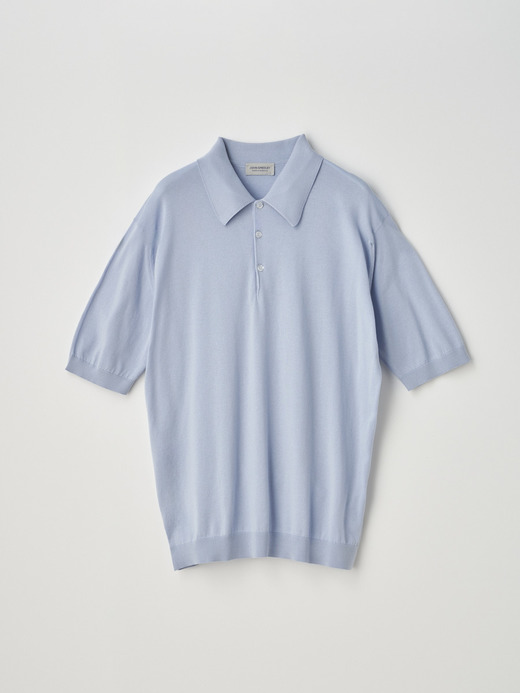 Polo Shirt | ISIS | 30G EASY FIT 詳細画像 MIRAGE BLUE 1