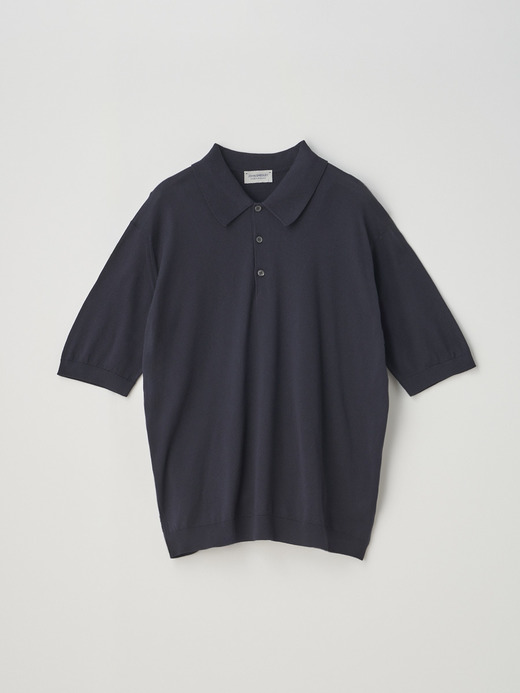 Polo Shirt | ISIS | 30G EASY FIT 詳細画像 NAVY 1
