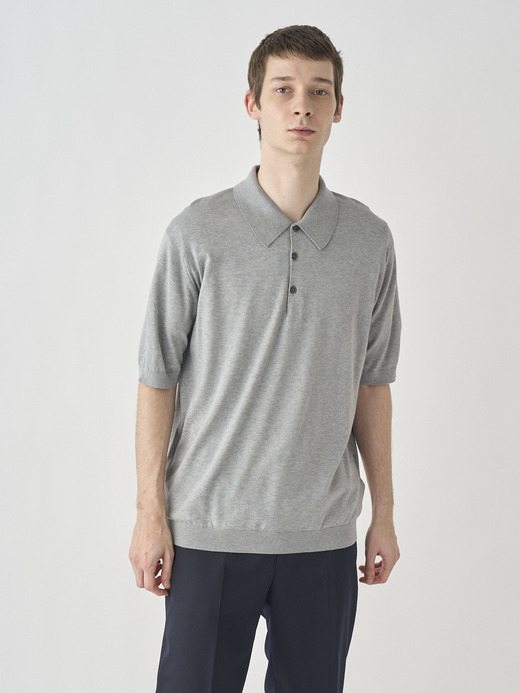 Polo Shirt | ISIS | 30G EASY FIT 詳細画像 SILVER 3