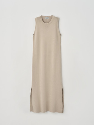 Round neck Ribbed Sleeveless Dress | JOSIA | 30G