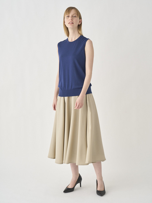 Round neck Sleeveless Top | KERRY | 30G MODERN FIT 詳細画像 FRENCH NAVY 7