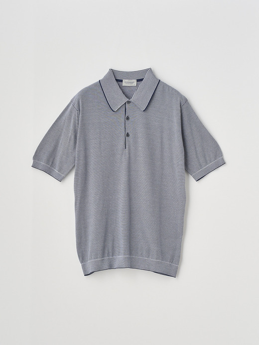 Striped Polo Shirt | KYSON | 30G EASY FIT 詳細画像 NO20(KYSON) 1