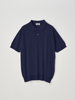 [Anglo Indian Gauze] Short sleeved Polo Shirt | LEYBURN | 30G EASY FIT