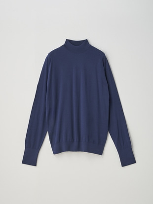 Mock turtle neck Long sleeved Pullover | OAKDALE | 30G EASY FIT