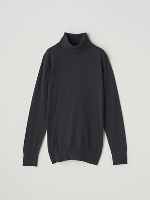 Turtle neck Long sleeved Sweater | PIMLICO | 30G SLIM FIT