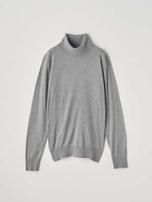 Turtle neck Long sleeved Sweater | PIMLICO | 30G SLIM FIT