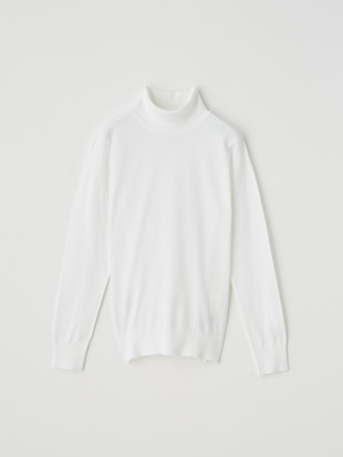 Turtle neck Long sleeved Sweater | PIMLICO | 30G SLIM FIT