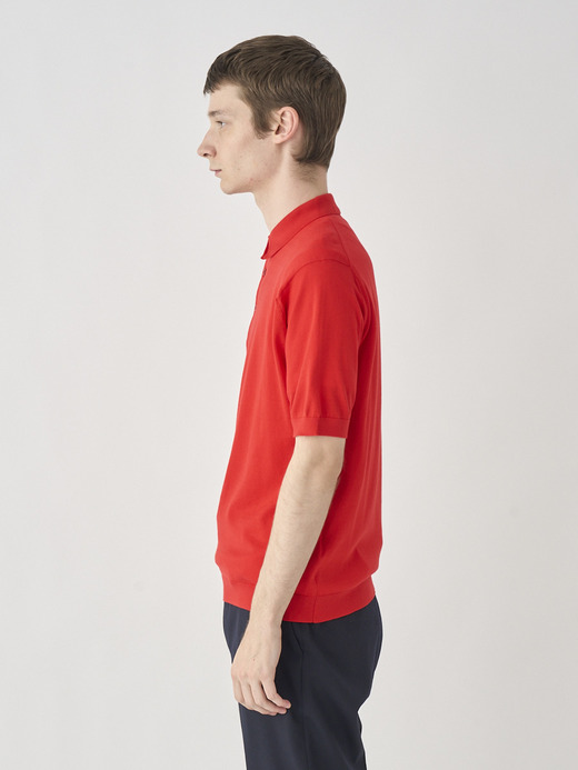Polo Shirt | REID | 30G MODERN FIT 詳細画像 BLAZE RED 4