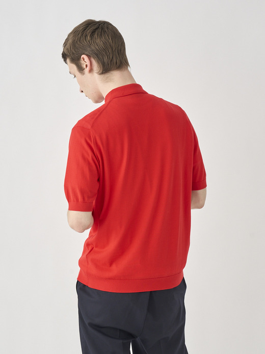 Polo Shirt | REID | 30G MODERN FIT 詳細画像 BLAZE RED 5