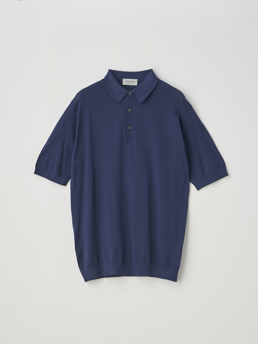 Polo Shirt | REID | 30G MODERN FIT 詳細画像 FRENCH NAVY 1