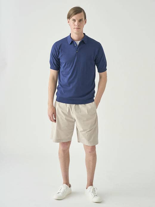 Polo Shirt | REID | 30G MODERN FIT 詳細画像 FRENCH NAVY 2