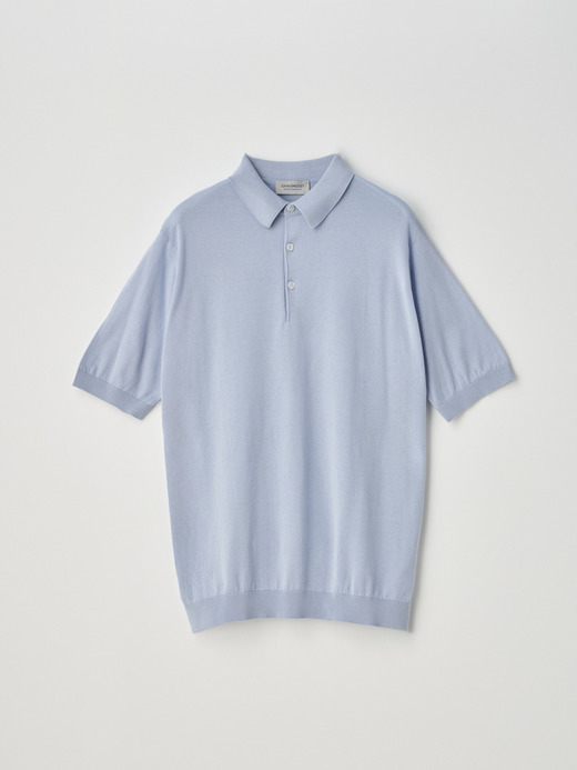 Polo Shirt | REID | 30G MODERN FIT 詳細画像 MIRAGE BLUE 1