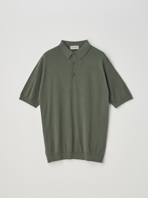 2024年新作入荷 JOHN SMEDLEY ジョンスメドレーpolo ポロシャツピスタチオ トップス