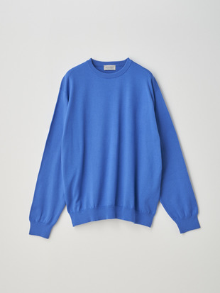 Crew neck Long sleeved Pullover | S4577 | 24G SWEATER SERIES