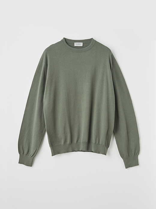 Crew neck Long sleeved Pullover | S4577 | 24G SWEATER SERIES 詳細画像 PALM 1
