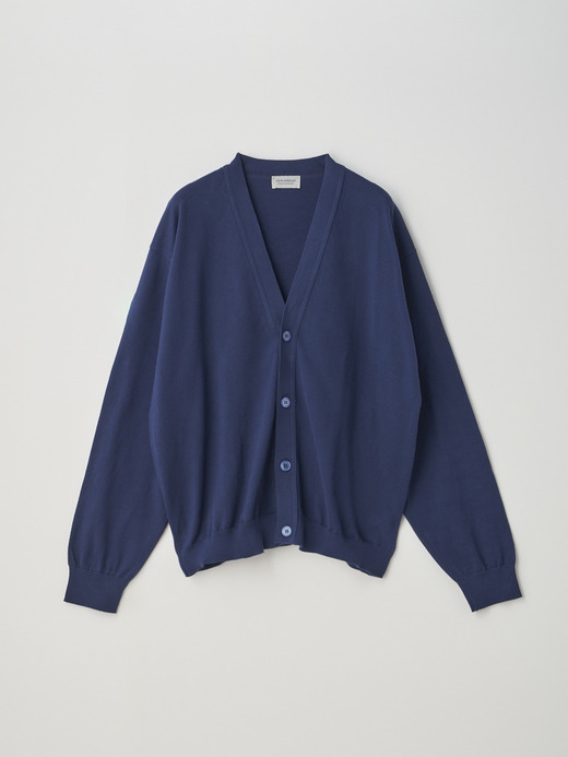 V-neck Long sleeved Cardigan | S4578 | 24G SWEATER SERIES 詳細画像 FRENCH NAVY 1