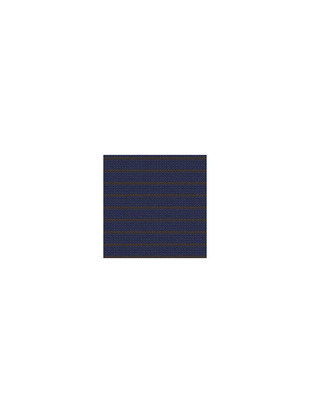 Striped Mock turtle neck Short sleeved Pullover | S4630 | 30G