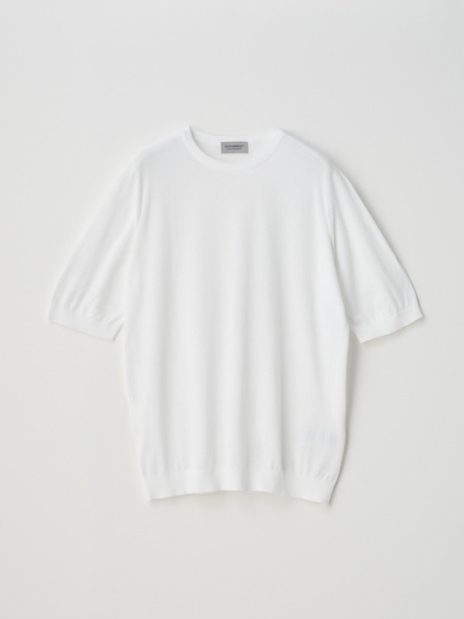 Crew neck T-shirt | S4633 | 30G 詳細画像 WHITE 1