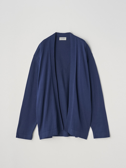 V-neck buttonless Long sleeved Cardigan | S4680 | 24G 詳細画像 FRENCH NAVY 1