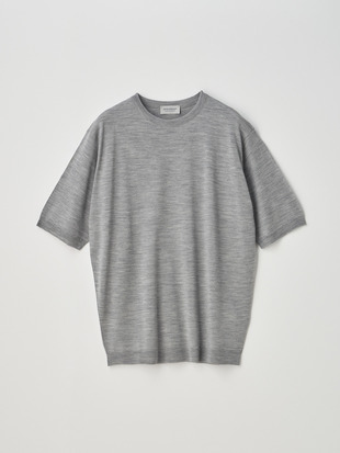 [Merino wool] Crew neck T-shirt | S4701 | 30G