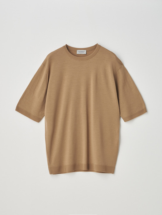 [Merino wool] Crew neck T-shirt | S4701 | 30G 詳細画像 NUTMEG 2