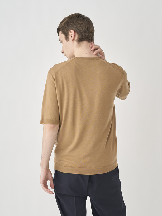 [Merino wool] Crew neck T-shirt | S4701 | 30G 詳細画像 NUTMEG 3
