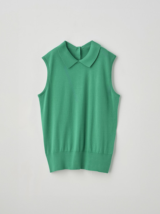 Sleeveless Shirt | S4726 | 30G 詳細画像 GREEN FLARE 1