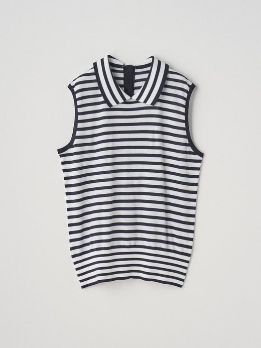 Striped Sleeveless Shirt | SIGRID | 30G 詳細画像 NO4(SIGRID) 1