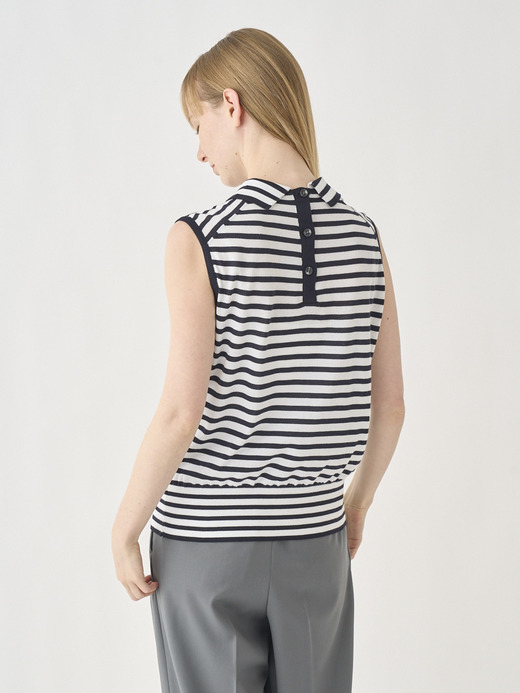 Striped Sleeveless Shirt | SIGRID | 30G 詳細画像 NO4(SIGRID) 4