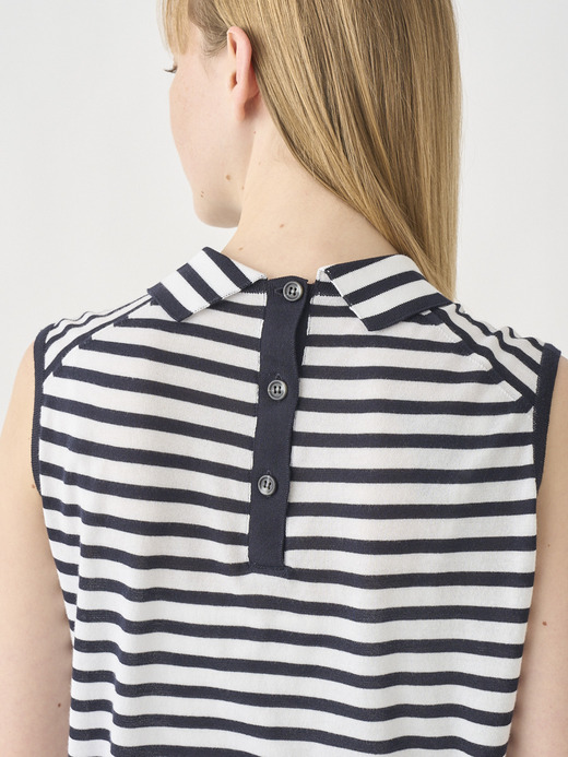 Striped Sleeveless Shirt | SIGRID | 30G 詳細画像 NO4(SIGRID) 6