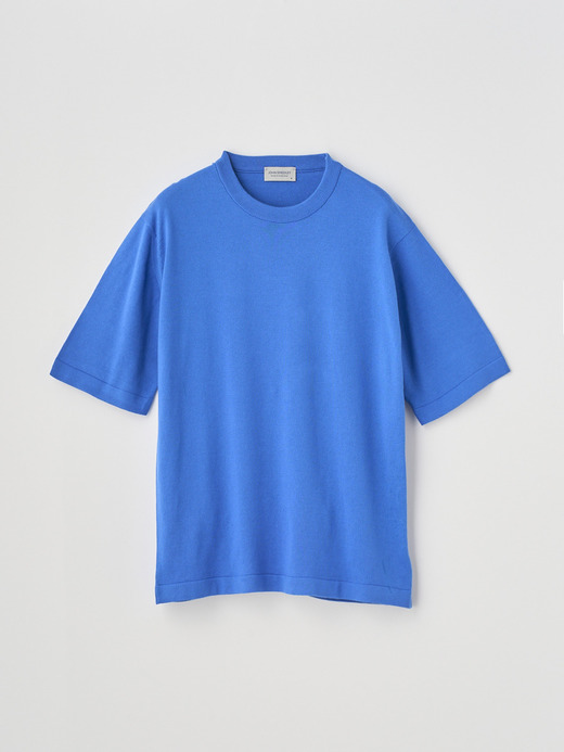 Crew neck Welt hem T-shirt | TINDALL | 24G 詳細画像 ELECTRIC BLUE 1