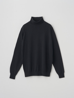 タートルネック長袖ニットプルオーバー | A4789 | 24G MODERN FIT