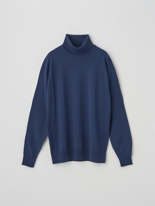 タートルネック長袖ニットプルオーバー | A4789 | 24G MODERN FIT