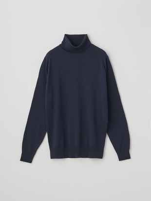 タートルネック長袖ニットプルオーバー | A4789 | 24G MODERN FIT