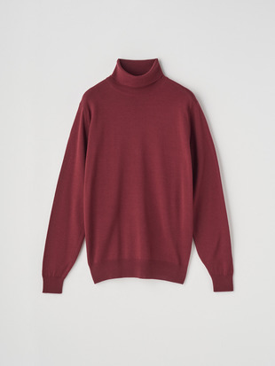 タートルネック長袖ニットプルオーバー | A4789 | 24G MODERN FIT