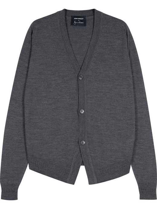 【12/5発売開始 JOHN SMEDLEY×Bill Nighy】Vネック長袖ニットカーディガン｜BN001 詳細画像 NO2(BN001) 1