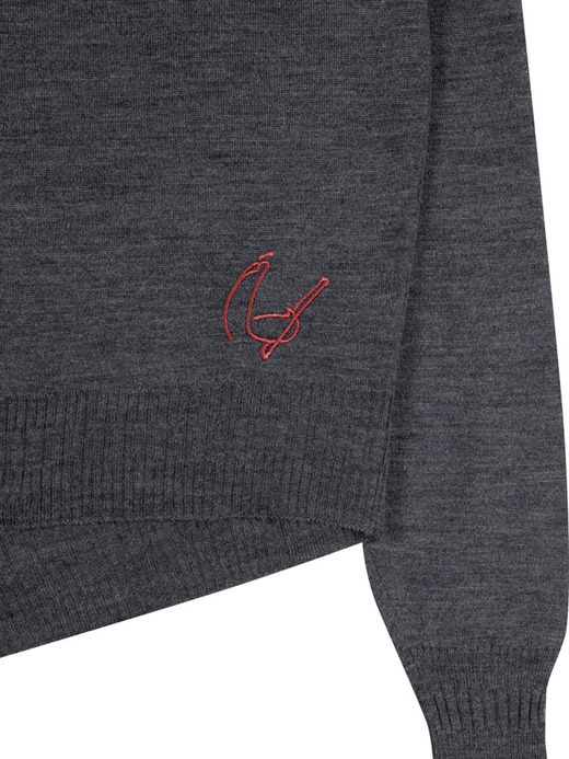 【12/5発売開始 JOHN SMEDLEY×Bill Nighy】Vネック長袖ニットカーディガン｜BN001 詳細画像 NO2(BN001) 3