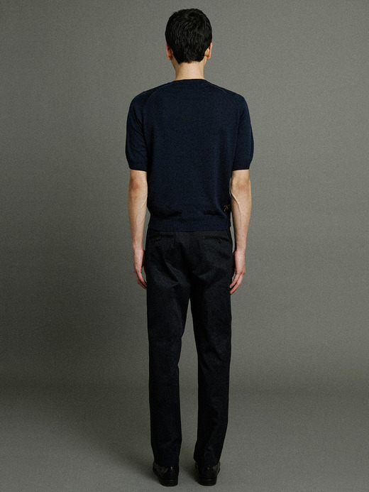 【12/5発売開始 JOHN SMEDLEY×Bill Nighy】クルーネック半袖ニットＴシャツ｜BN002 詳細画像 NO1(BN002) 6