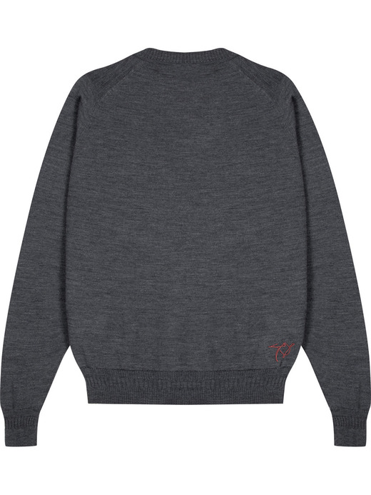 【12/5発売開始 JOHN SMEDLEY×Bill Nighy】クルーネック長袖ニットプルオーバー｜BN009 詳細画像 NO2(BN009) 2