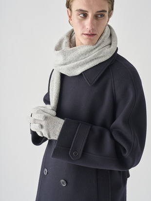 ［Eco Cashmere］カシミヤ混 ニットグローブ| CALOW | 5G