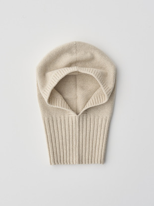 	［Eco Cashmere］カシミヤ混 ニットバラクラバ | DARBY | 5G
