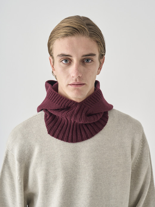 	［Eco Cashmere］カシミヤ混 ニットバラクラバ | DARBY | 5G 詳細画像 CHICORY 5