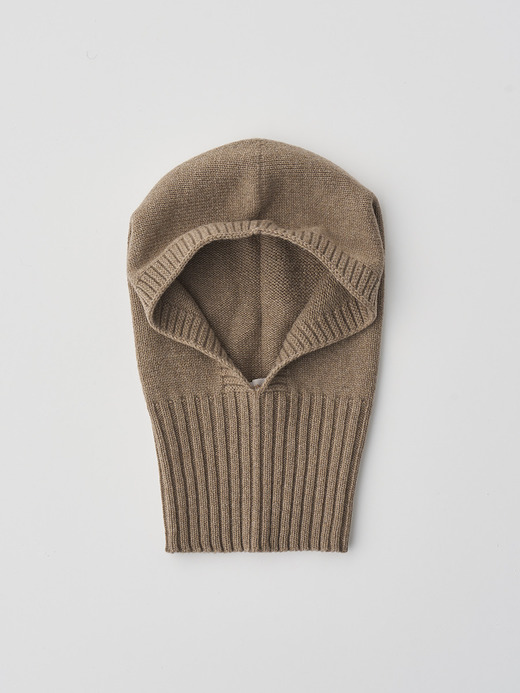 	［Eco Cashmere］カシミヤ混 ニットバラクラバ | DARBY | 5G 詳細画像 MUSHROOM 2