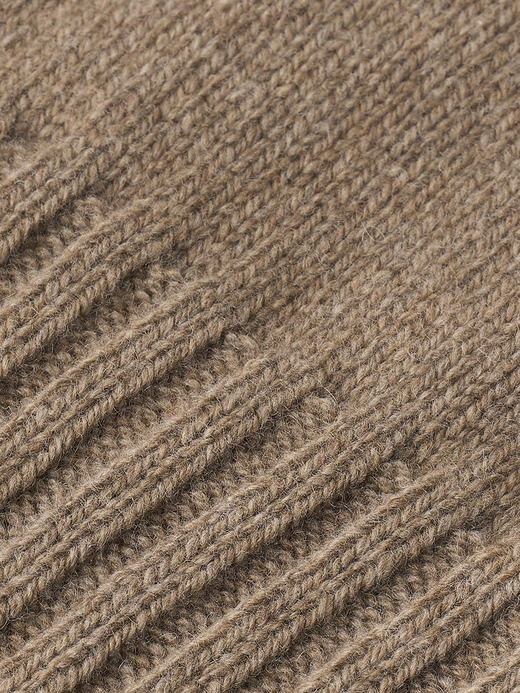 	［Eco Cashmere］カシミヤ混 ニットバラクラバ | DARBY | 5G 詳細画像 MUSHROOM 9